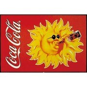 S1673 [Sイラストポスター COCA COLA sun]