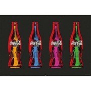 S1701 [Sイラストポスター COCA-COLA popart]