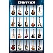 S1705 [Sイラストポスター CLASSIC GUITARS]