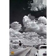 S1725 [Sイラストポスター ROUTE 66 10 seconds after]