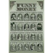 S1752 [Sイラストポスター FUNNY MONEY]