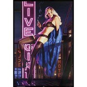 S1776 [Sイラストポスター HIDEBRANDT Live Girls]