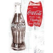 S1800 [Sイラストポスター COCA COLA retro]