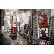 S1801 [Sイラストポスター NEW YORK times square 2]
