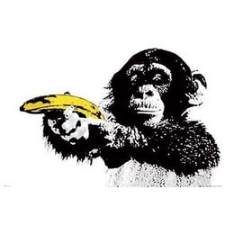 ヨドバシ Com アクティブ S16 Sイラストポスター Monkey Banana 通販 全品無料配達