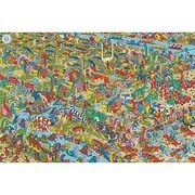 S1839 [Sイラストポスター WHERE'S WALLY The Jurrasic Games]