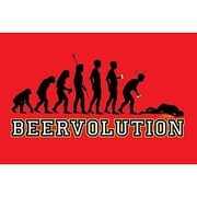S1880 [Sイラストポスター BEERVOLUTION]