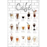 S1930 [Sイラストポスター COFFEE RECIPES]