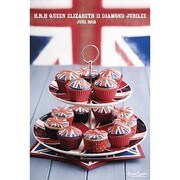S1950 [Sイラストポスター UNION JACK CUPCAKES  Howard Shooter]