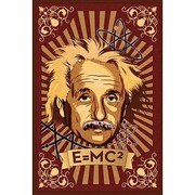 S1994 [Sイラストポスター EINSTEIN MURAL]