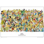 S2110 [Sシネマポスター SIMPSONS-cast]