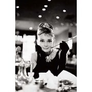 S2337 [Sシネマポスター AUDREY HEPBURN BREAKFAST AT TIFFANY'S BandW]