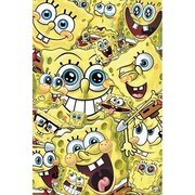 S2447 [Sシネマポスター SPONGEBOB Faces]