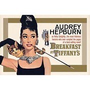 S2464 [Sシネマポスター AUDREY HEPBURN Breakfast At Tiffany's Gold One-sheet]