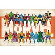 S2478 [Sシネマポスター MARVEL COMICS Poster Marvel Comics Heroes]