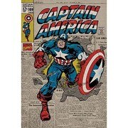 S2487 [Sシネマポスター CAPTAIN AMERICA Retro]