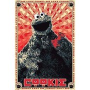 S2504 [Sシネマポスター SESAME STREET Cookie Monster]