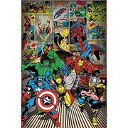 S2505 [Sシネマポスター MARVEL COMICS Here Come The Heroes]