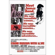 S2527 [Sシネマポスター JAMES BOND From Russia With Love]