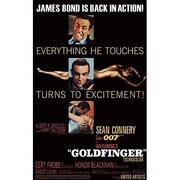 S2531 [Sシネマポスター JAMES BOND Goldfinger - Excitement]
