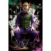S2548 [Sシネマポスター BATMAN DARK KNIGHT JOKER JAIL]