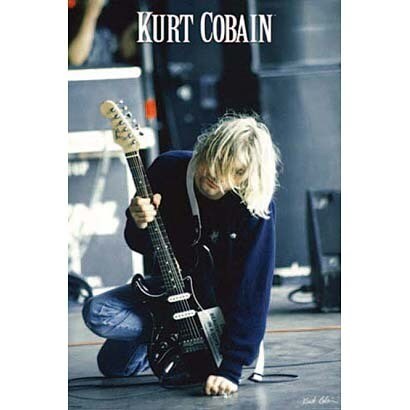 S3073 [ミュージシャンポスター KURT COBAIN -grip]