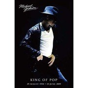 S3269 [ミュージシャンポスター MICHAEL JACKSON King Of Pop - Dates]