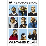 S3329 [ミュージシャンポスター WU TANG CLAN brand]