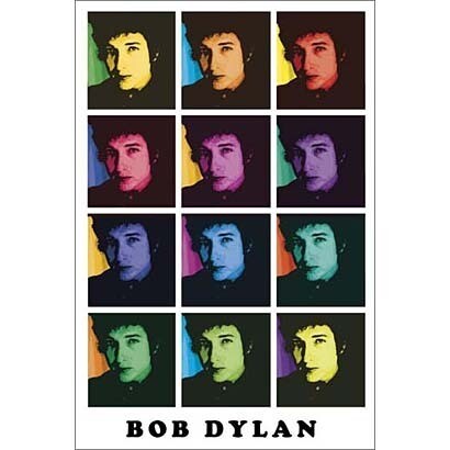 S3333 [ミュージシャンポスター BOB DYLAN Colour]