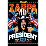 S3341 [ミュージシャンポスター FRANK ZAPPA For President]