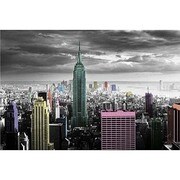 S4004 [Sイラストポスター NEW YORK Colour Splash]