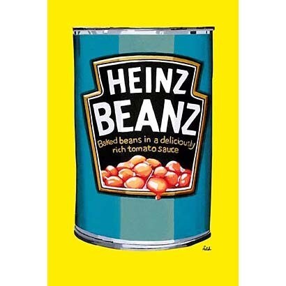 S4024 [Sイラストポスター HEINZ Beanz]