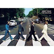 S458 [ミュージシャンポスター BEATLES ABBEY ROAD]