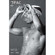 S3350 [ミュージシャンポスター TUPAC SMOKE]