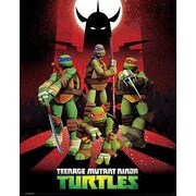 MP475 [輸入ミニポスター TURTLES Shredder Silhouette]