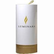 LEDキャンドル LUMINARA(ルミナラ)ピラー3.5×7 ギフトボックス付き アイボリー 03010000B