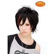 5973T [パンキッシュショート ブラック×レッド]