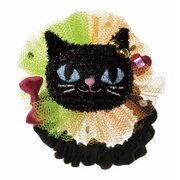 3768 [ハロウィンチュールシュシュ 黒ねこ]