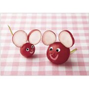 ポストカード Mr and Mrs Radish PHC2781