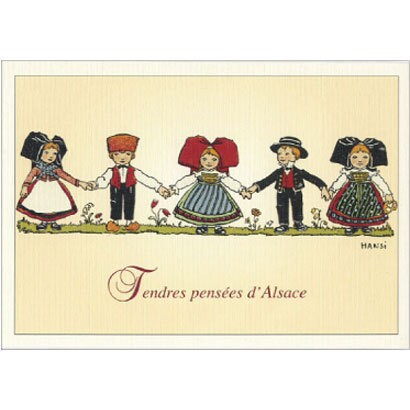 ポストカード （3-1） Hansi-334