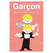 ポストカード garcons （11-3） CDT-172