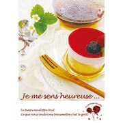 ポストカード Cake Framboise Vanille (11-1) CDT-228
