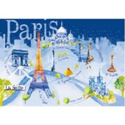 ポストカード Paris （6-1） 7511800059