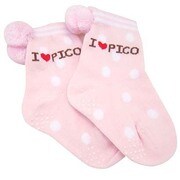 9～14cm PB-SO-PK ピコベビー ボンボンソックス ピンク