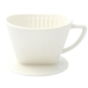 CR-DP クリームポーセレン ドリッパー [陶器/コーヒードリッパー]