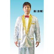 スパークタキシード シルバー・ゴールド襟