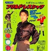 フリルドレスシャツ 黒
