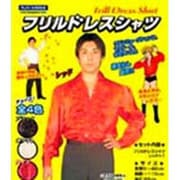 フリルドレスシャツ 赤
