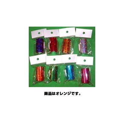 ホログラムメッキテープ オレンジ