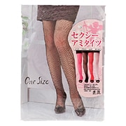 セクシー網タイツ(レッド)